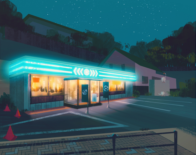 Illustration for article titled Beautiful Paintings Of Pokemon's Kanto Region